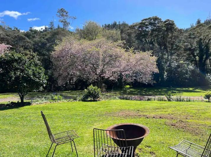 Coromandel Secluded Log Cabin Retreat Hikuai Екстер'єр фото